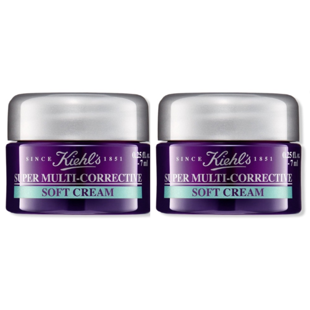 Kiehl’s Super Multi-Corrective Soft Cream Anti-Aging 2PK 🪞 NEW - Picture 1 of 8